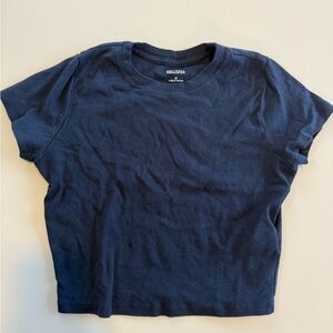Abercrombie & Fitch navy blue  T-Shirt